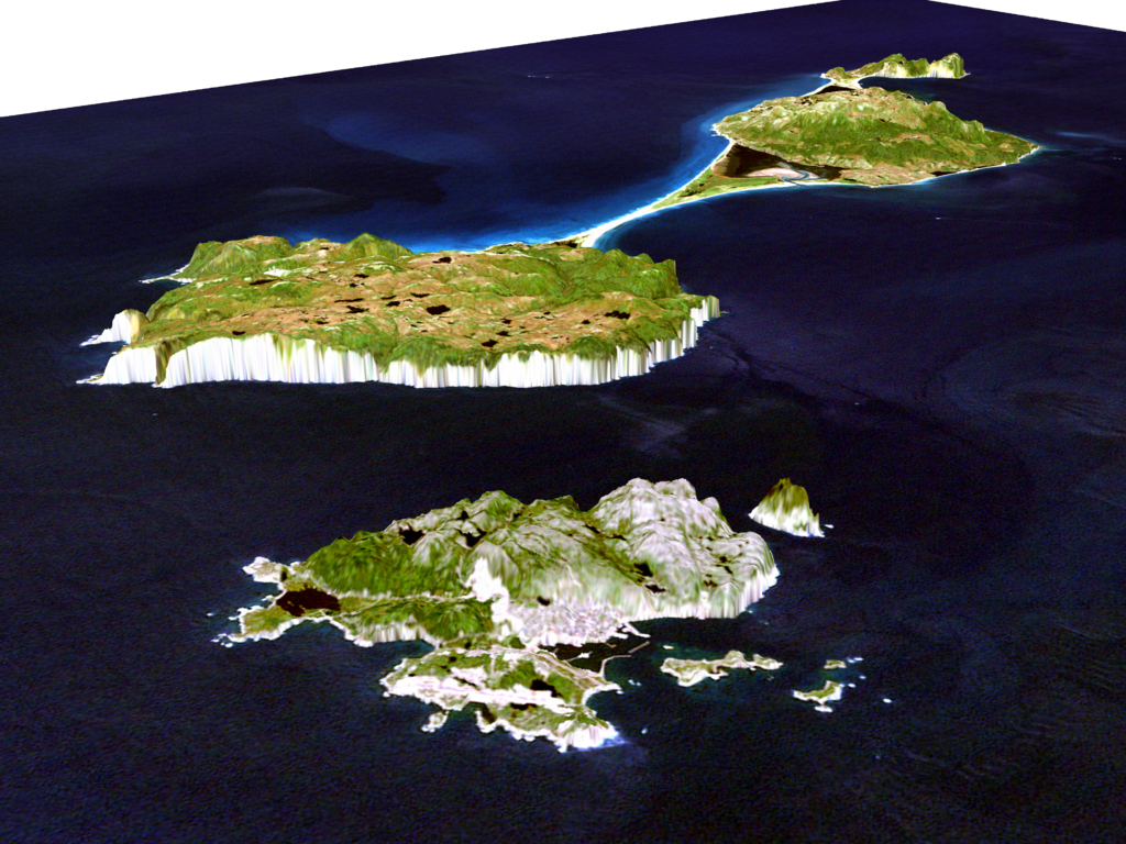 Saint Pierre and Miquelon 3D